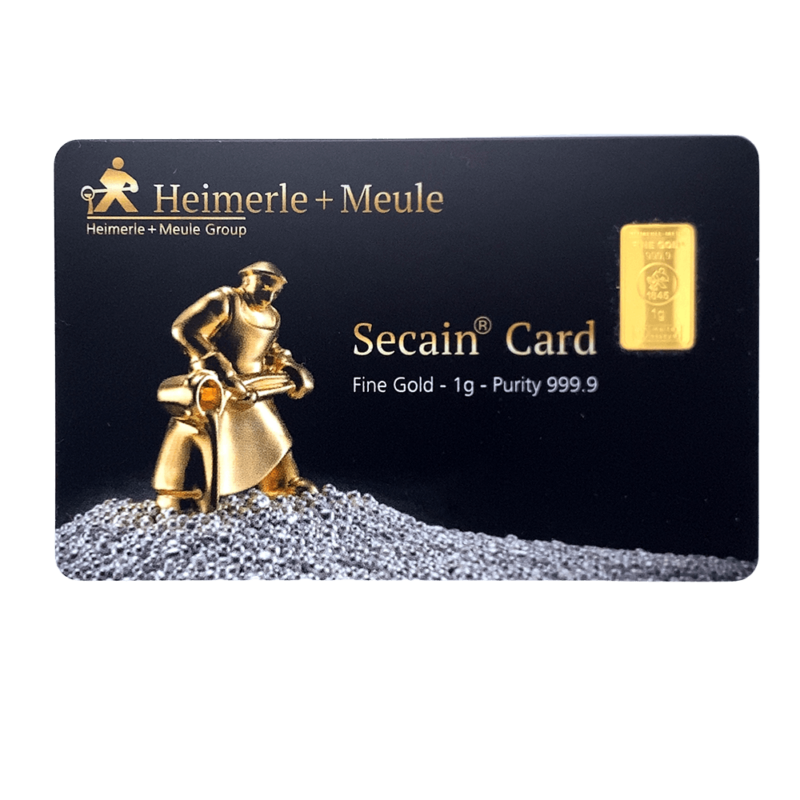 Heimerle + Meule Goldbarren 1 Gramm 999,9