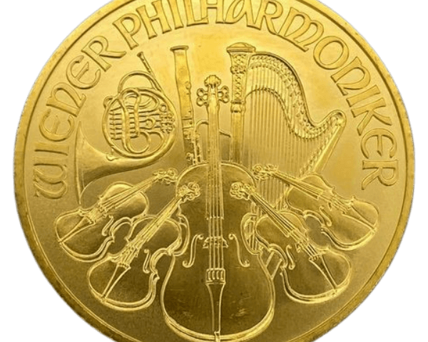 Wiener Philharmoniker 1 Unze Goldmünze
